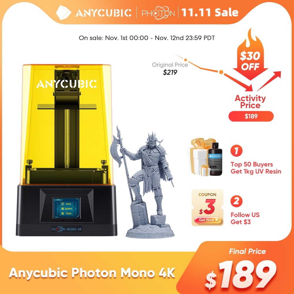 ANYCUBIC Photon Mono 4K