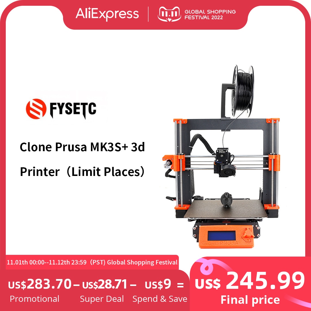 FYSETC Clone Prusa i3 MK3S+