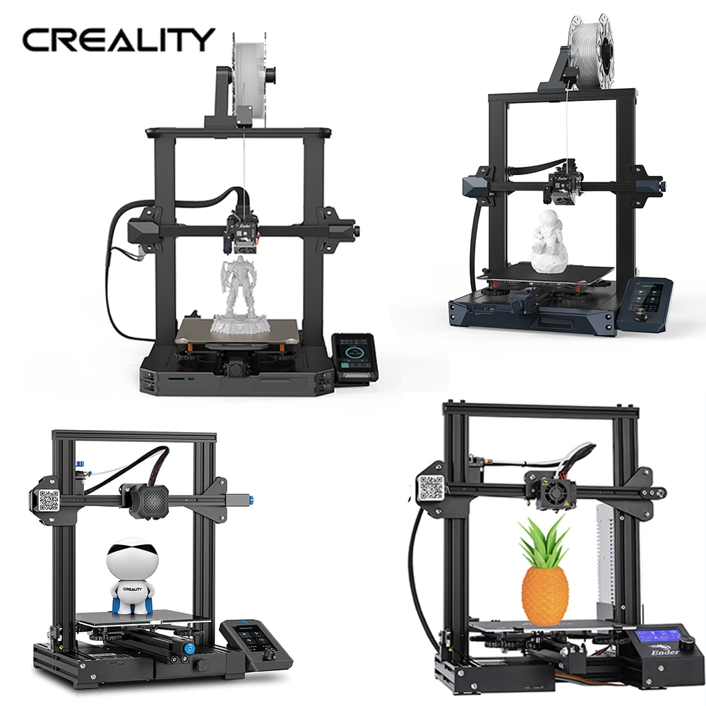 Creality 3D Printer Ender-3 S1 Pro Ender 3S1 Ender3 Ender-3 V2 32 Bit Silent MB CR Touch Automatic Smart Filament Sensor DIY